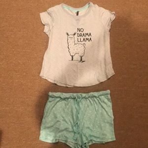 PJ short set